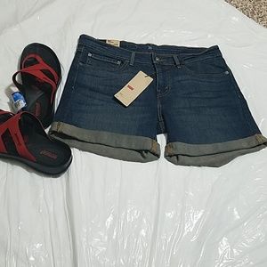 LEVIS WOMENS JEANS SHORTS